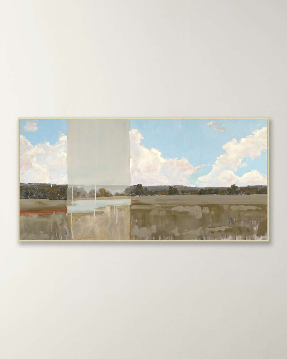 "Patch of Landscape 1" Framed Giclee